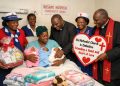 The Methodist Church in Zimbabwe extend a hand and heart of love to triplets in Rusape Hospital