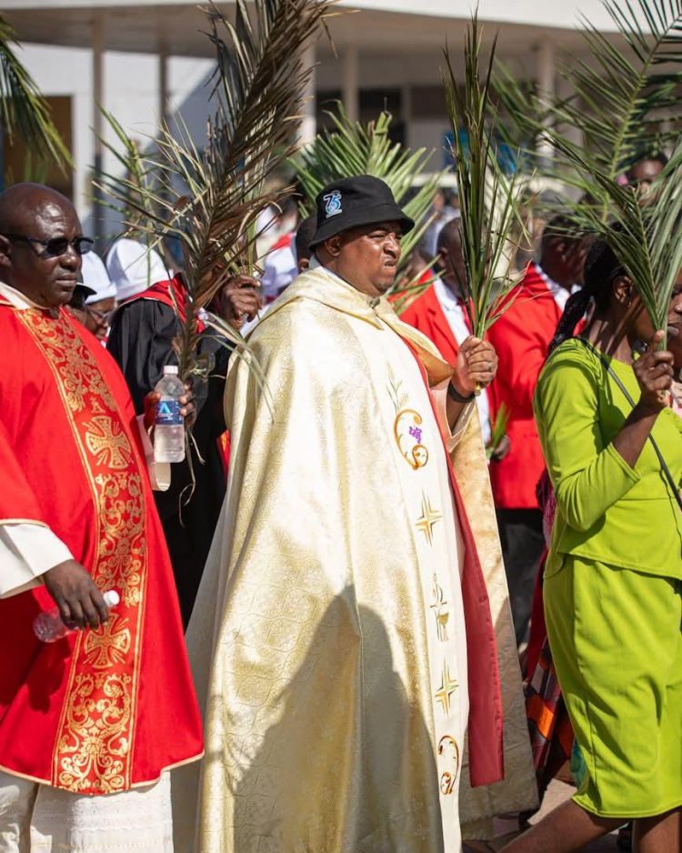 Highfield Mainline Churches Hold Ecumenical Palm Sunday Procession