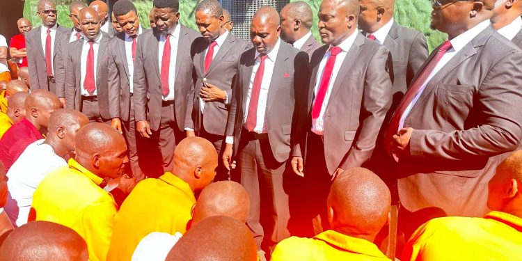 SDA Rusape Central Church baptises 44 Inmates at Rusape Remand