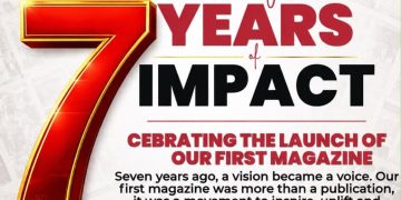 CELEBRATING THE 7-YEAR ANNIVERSARY OF OUR MAGAZINE