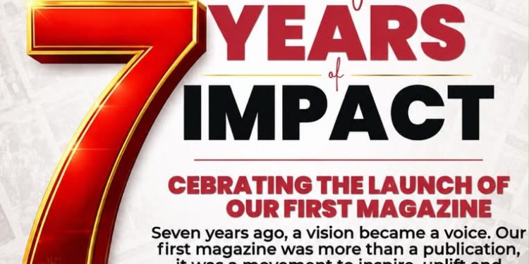 CELEBRATING THE 7-YEAR ANNIVERSARY OF OUR MAGAZINE