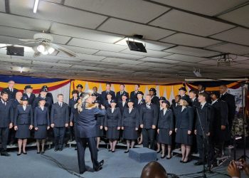 Pasadena Tabernacle Songsters on a musical tour in Zimbabwe