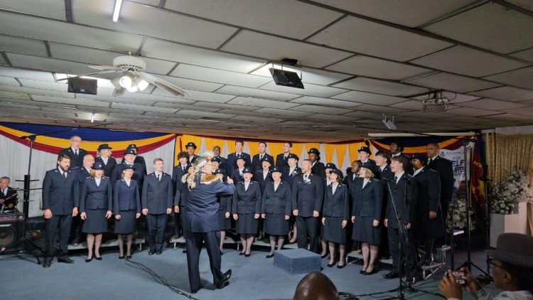 Pasadena Tabernacle Songsters on a musical tour in Zimbabwe
