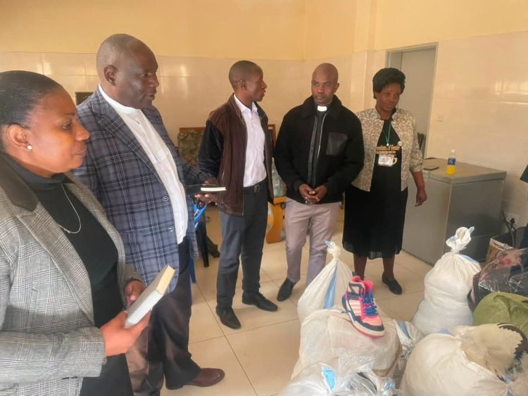 United Methodist Church donates relief aid to support returning Zimbabweans